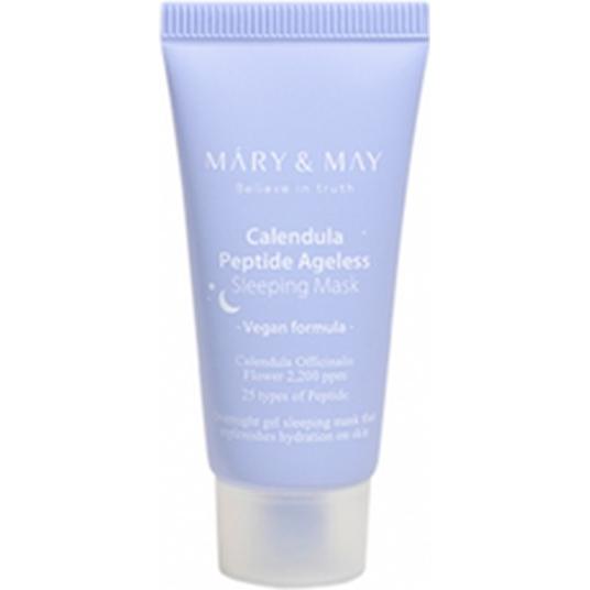 Mary&May, Maschera Viso, Mary & May Calendula Peptide Ageless Sleep Mask 30G (30 G)