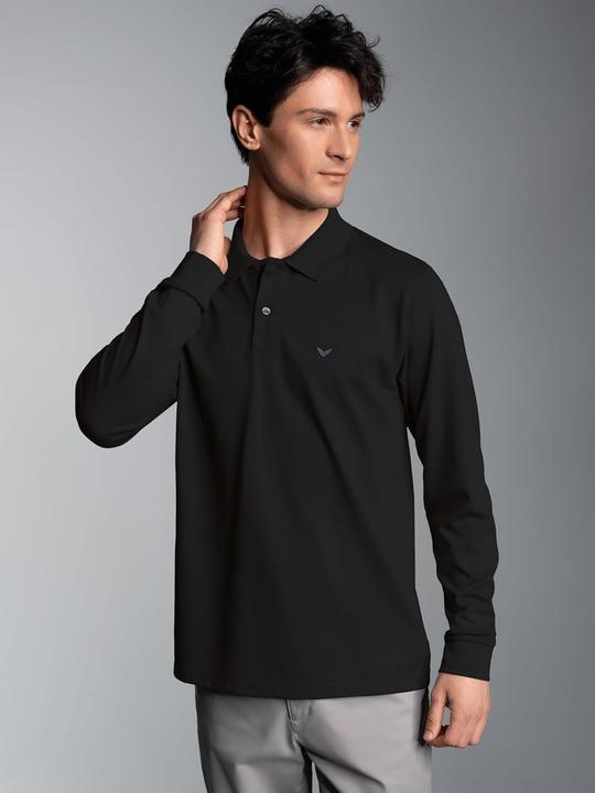 Immagine prodotto Trigema Polo a Maniche Lunghe con Polsini (XL)