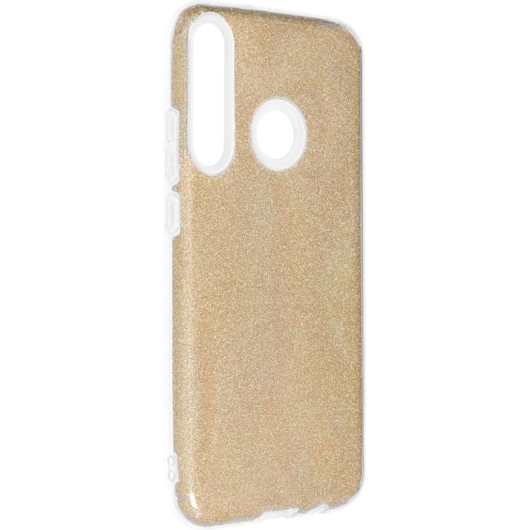 König Design Handyhülle für Huawei P40 Lite E Schutzcase Cover Bumper Schale Glitzer Gold Neu (Huawei P40 Lite E), Smart...