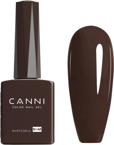 Produktbild Canni Gellack 9142 UV/LED (Dunkelbraun, UV-Gel Lack)