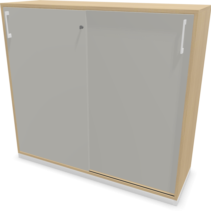 Oak decor bleached, Pearl grey, White