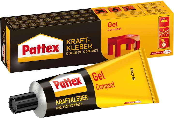 Produktbild Pattex Kraftkleber Compact Gel (50 g, 40 ml)