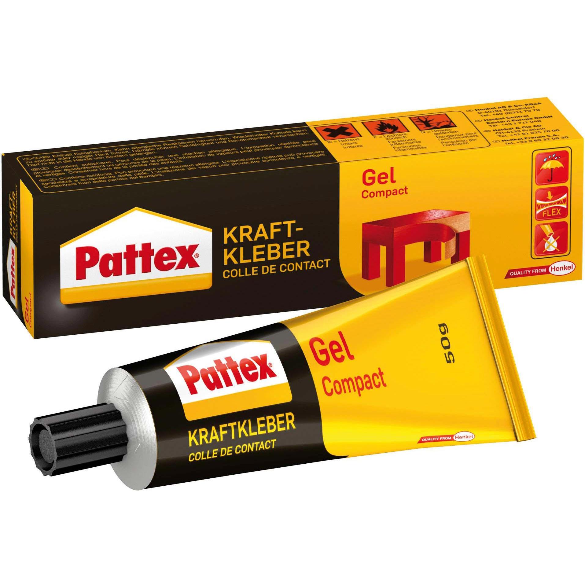 Pattex, Klebstoff, Kraftkleber Compact Gel (50 g, 40 ml)