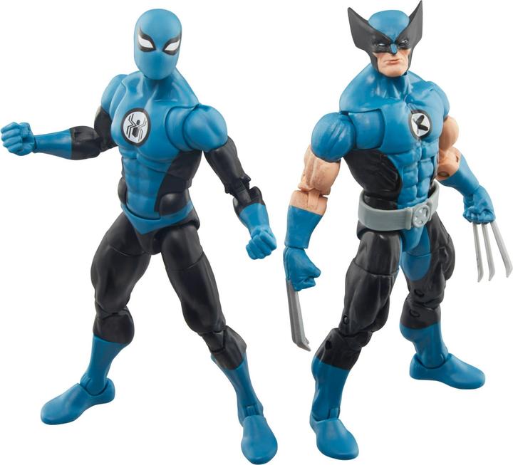 Actual product image Hasbro Fantastic Four Marvel Legends action figures 2-pack Wolverine & Spider-Man 15 cm