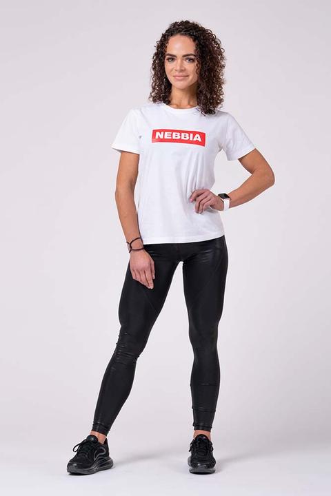 Produktbild Nebbia Women's Basic T-Shirt 592 Weiss (S)