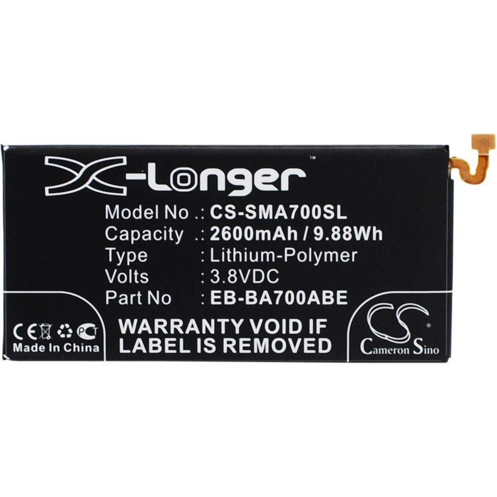 NoName Battery for Samsung Galaxy A7 etc, Smartphone Akku