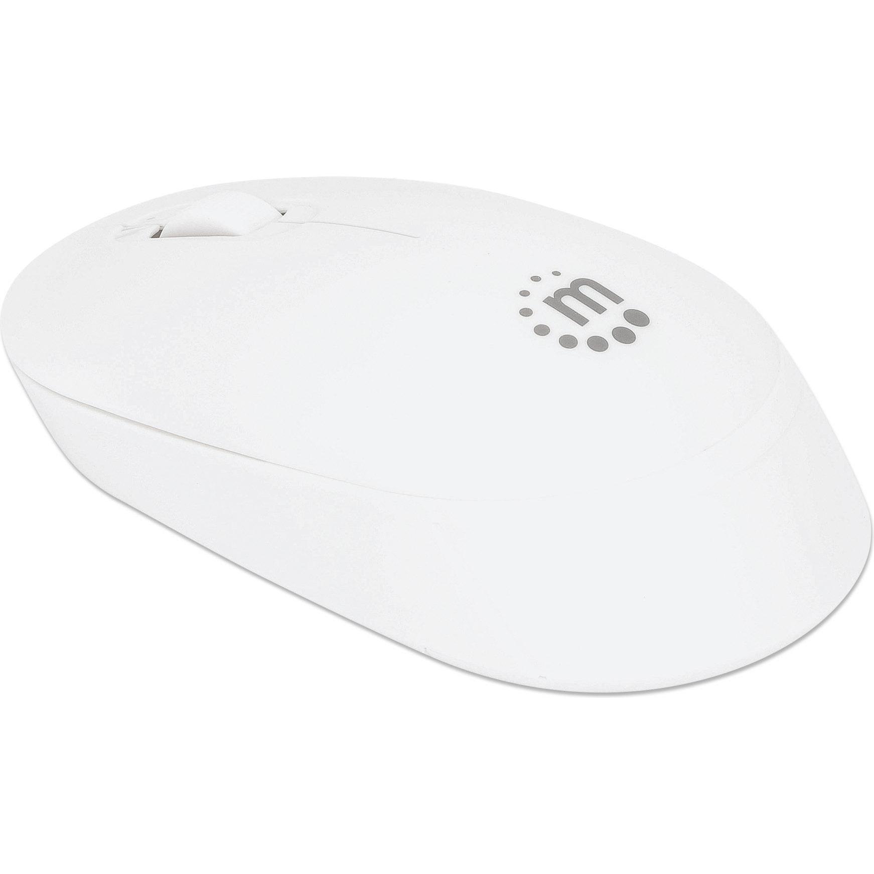 Thumbnail - Manhattan Performance III Optische Wireless USB-Funkmaus (Kabellos), Maus, Weiss