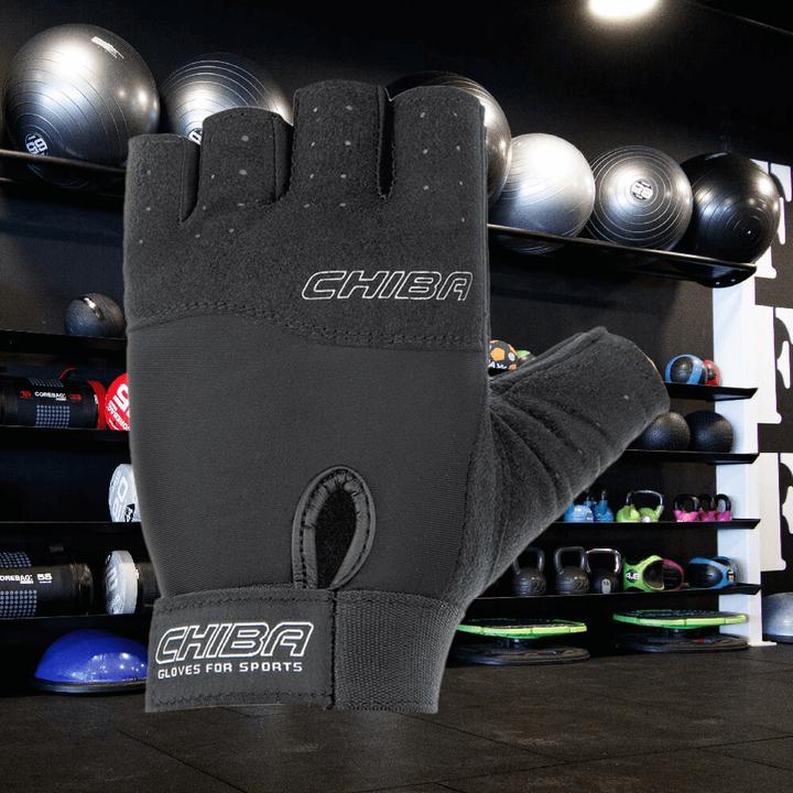 Produktbild Chiba Fahrrad-Fitnesshandschuh schwarz XXL (XXL)