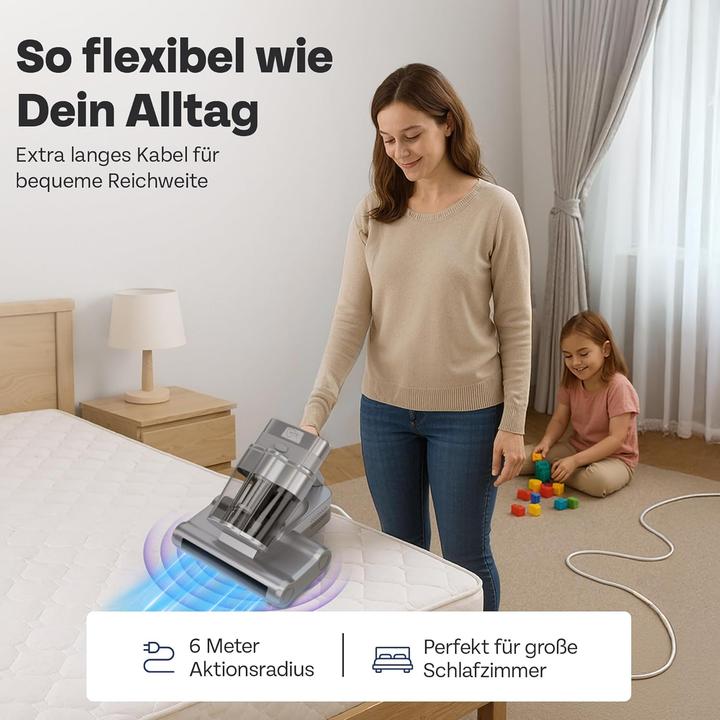 Produktbild Miteguard Milbensauger für Matratzen & Polster mit UV-Licht