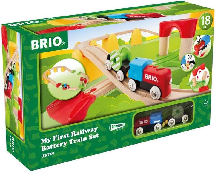 Actual product image Brio My first train set with battery locomotive