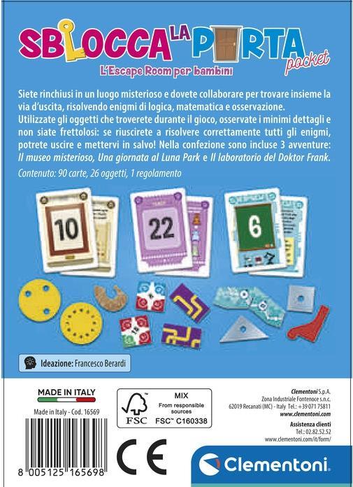 Produktbild Clementoni Sblocca la Porta Pocket IT (Italienisch)