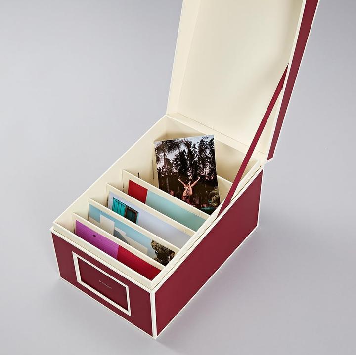 Image du produit Semikolon Boîte à photos rouge (25.60 x 17.70 cm)