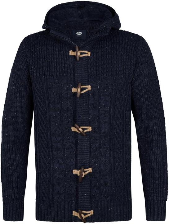 Actual product image Petrol Anchorage Cable Knit Vest (S)