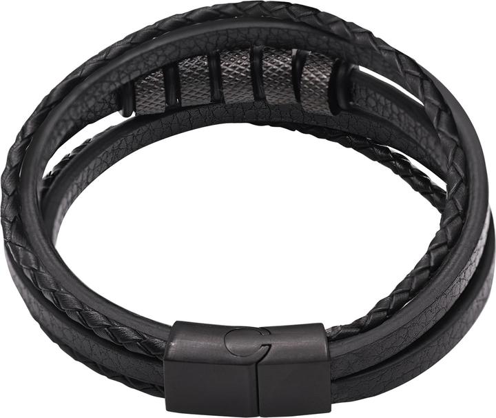 Produktbild Heideman Lederarmband Casper (Edelstahl, Leder)