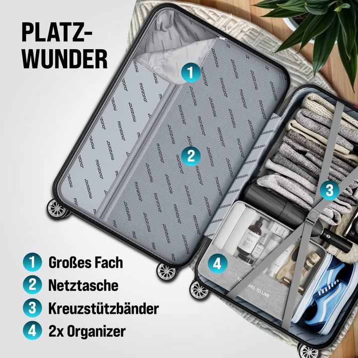 Produktbild Monzana Kofferset (89 l)
