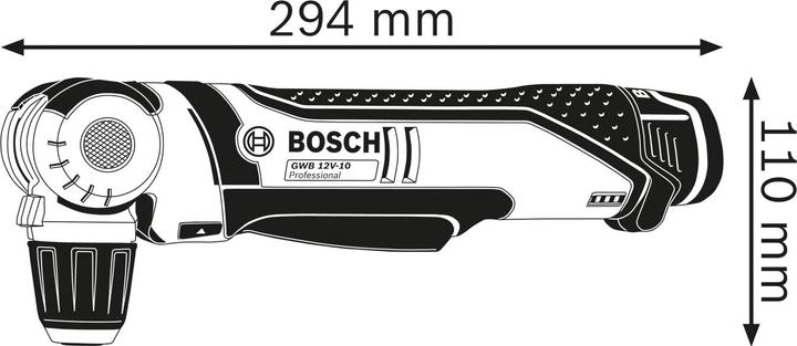 Produktbild Bosch Professional Gwb 10.8 V-Li (Akkubetrieb)