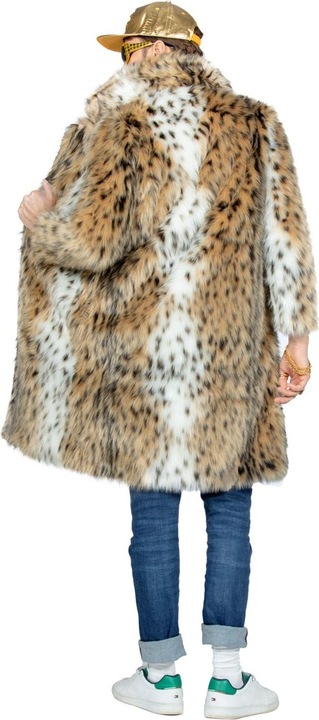 Immagine prodotto Wilbers Cappotto di pelliccia da uomo, Pimp Panther, lungo (XL)