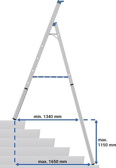 Actual product image Krause Treppen-Stufenstehleiter (Stepladder)