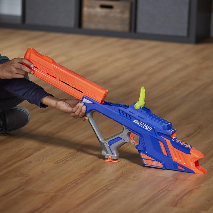 Actual product image Nerf Nitro MotoFury Rapid Rally