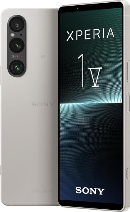 Sony Xperia 1 V (256 GB, Platinum Silver, 6.50", Hybrid Dual SIM, 48 Mpx, 5G)