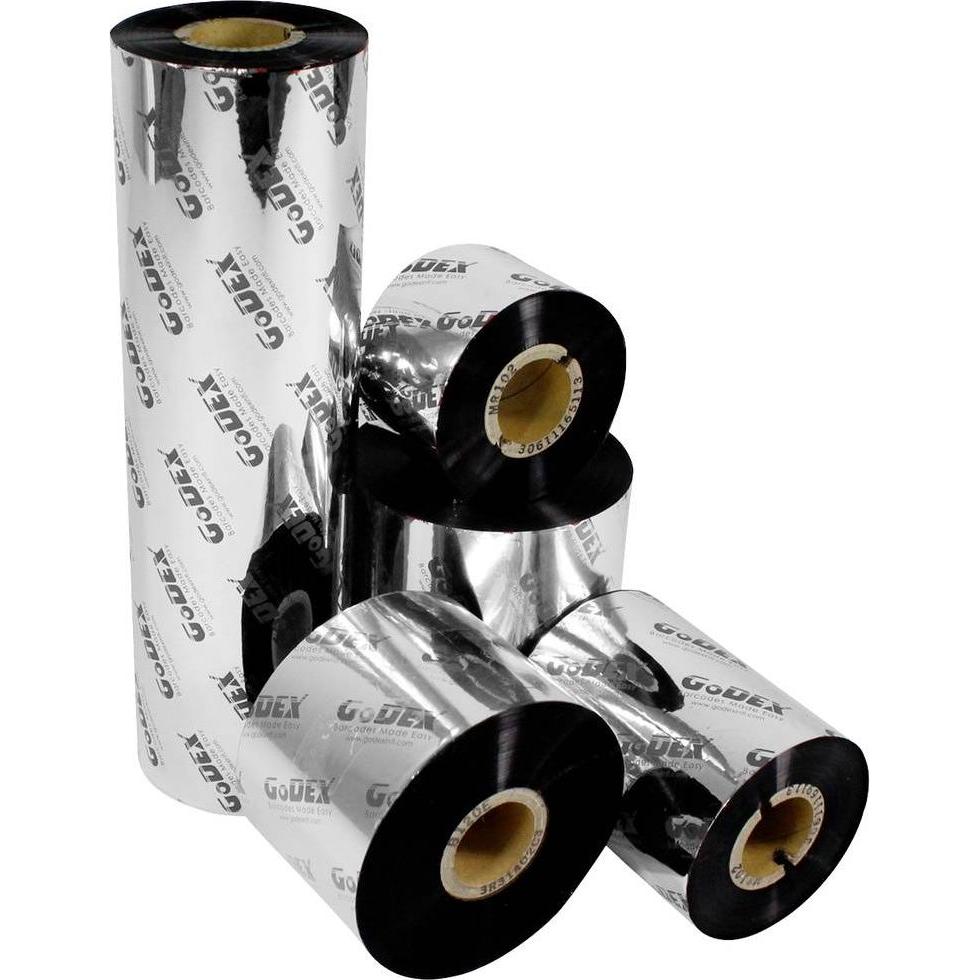 Godex, Beschriftungsband, Farbband Kombi-Pack 8 St. GWR 765 765.110.300.4.10 (11 cm, Schwarz)