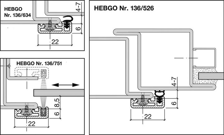 Productafbeelding Hebgo Bevestigingsprofielen 136