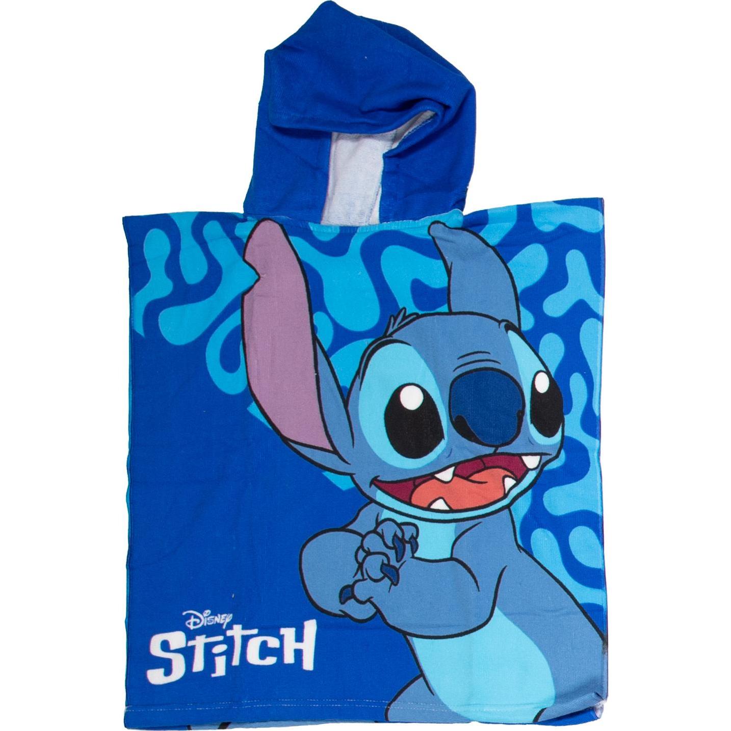 Aymax, Poncho asciugamano, Asciugamano Punto Poncho Blu 55x110cm