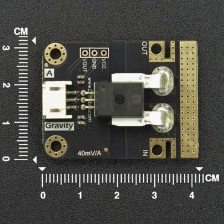 Actual product image DFRobot Gravity Analogue Current Sensor 50A AC/DC V2