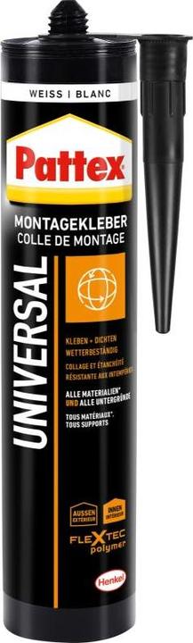 Image du produit Pattex Colle de montage universelle Couleur du fabricant Blanc PTRUN 420 g (420 g)