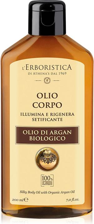 Produktbild L'Erboristica di Athena's Erboristica di Athena Body Oil with Argan Oil 200ml (Körperöl, 200 ml)