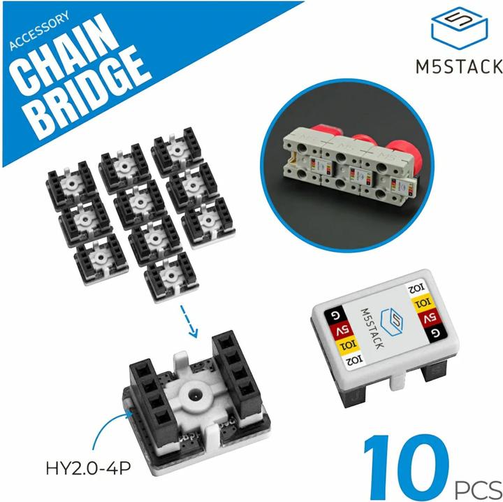 Actual product image M5Stack Chain Bridge Verbinder 10stk.