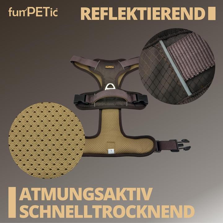 Image du produit Funpetic Anti-Zug Hundegeschirr - Essential (M, Chien)