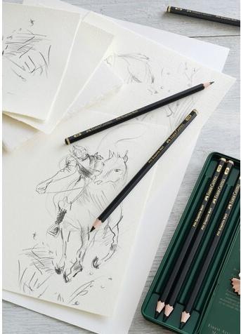 Actual product image Faber-Castell Pitt Graphite 6some (M, 6 x)