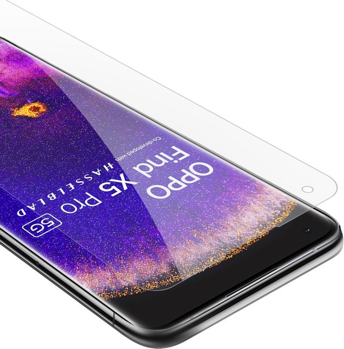 Image du produit Cadorabo Verre de protection trempé pour Oppo FIND X5 PRO (1 pcs, Oppo Find X5 Pro)