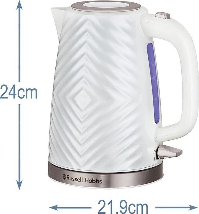 Produktbild Russell Hobbs 26381-70 Groove Wasserkocher weiss (1.70 l)