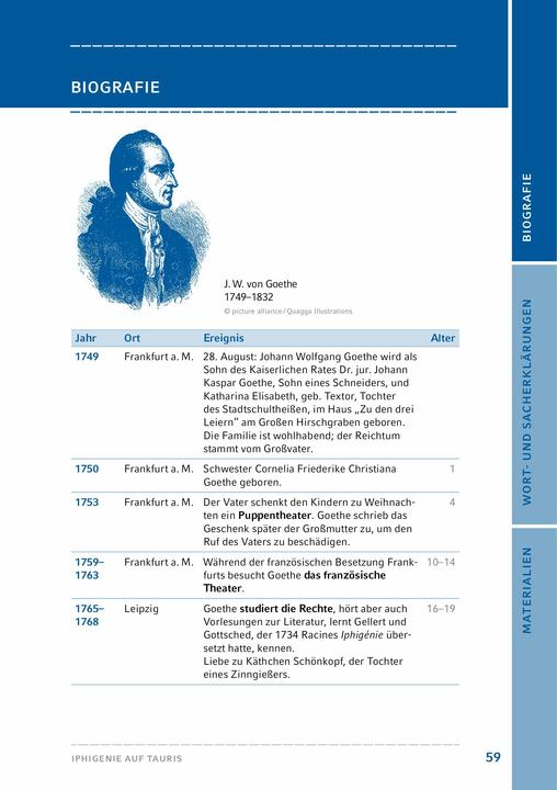 Produktbild Iphigenie auf Tauris (Deutsch, Johann Wolfgang von Goethe, 2020)