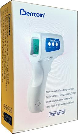 Actual product image Berrcom Contactless thermometer JXB-178 (Non-contact)