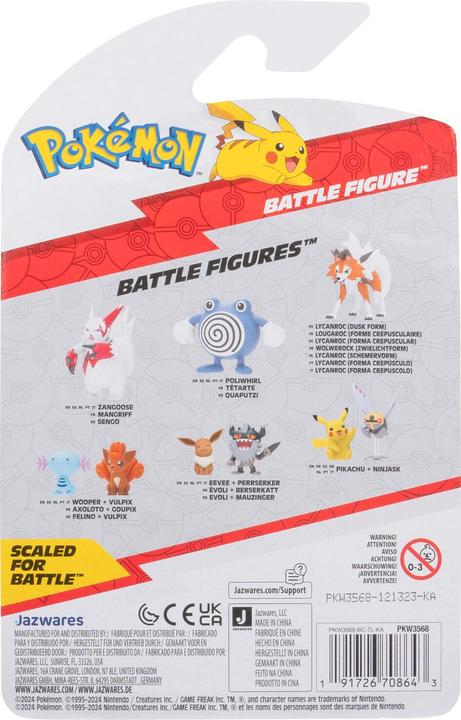 Produktbild Pokémon Battle Figur Sengo 5 cm