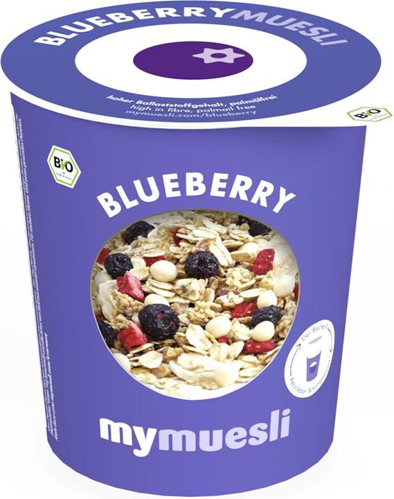 Actual product image mymuesli 2Go Blueberry Muesli (85 g)