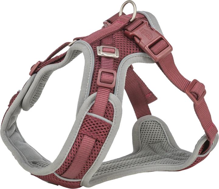 Image du produit Trixie Premium FlexMesh harness, wide fit,XS–S:40–57cm/15mm,sangria (S, XS, Chien)