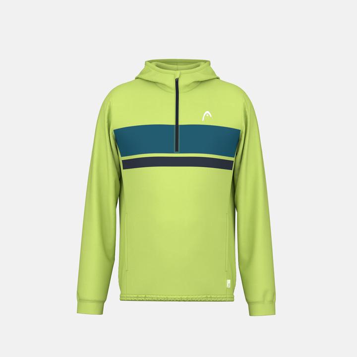 Actual product image Head Topspin Hoodie Lightlime/Teal Man (S)