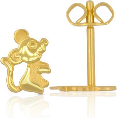 Actual product image Muau Stud earrings (Gold, 18K 750)