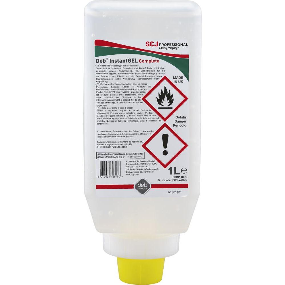Thumbnail - Stoko, Desinfektionsmittel, InstantGEL ISG1LVARDE Desinfektionsgel 1 l 1 St. (1000 ml)