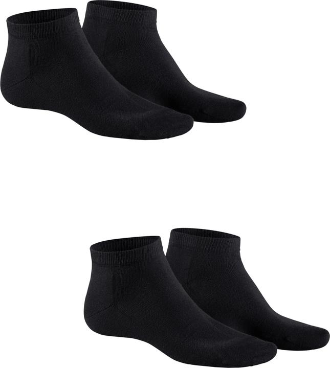 Image du produit Hudson Only Cotton (3 x 2 paires) Chaussettes courtes, couleur 005 noir, taille 43-46 (Une unité par pack, 43 - 46)