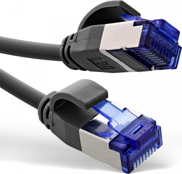 Image du produit InLine Câble de raccordement Slim (S/FTP, CAT6a, 0.50 m)