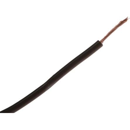 RS PRO, Tubo + Canalina per cavi, 0,75 mm² Einzeladerleitung Braun, 24 x 0,2 (100 m)