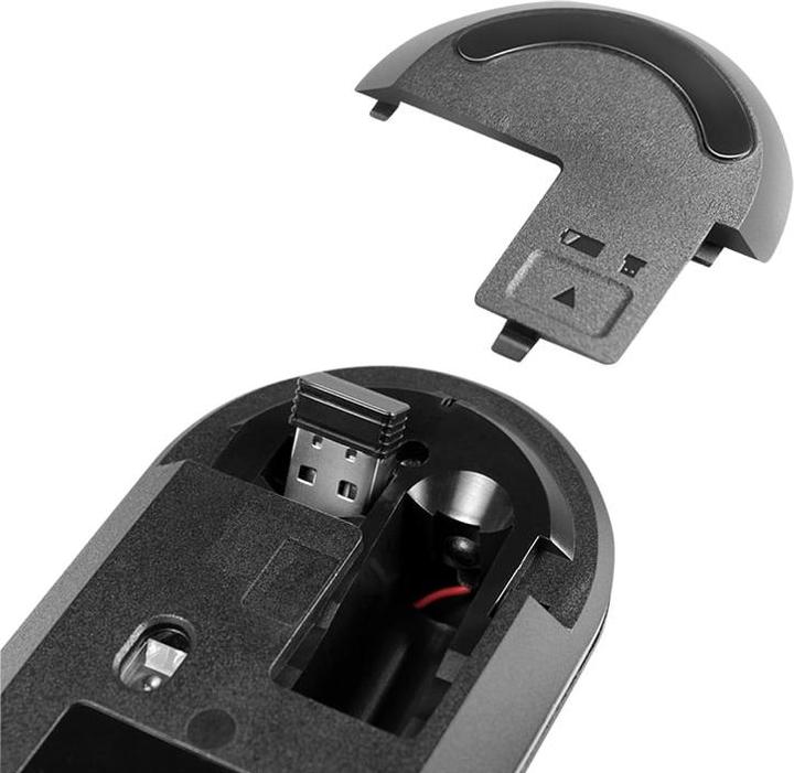 Actual product image LogiLink Kabellose Maus, 2,4 GHz, USB-A-Dongle, schwarz (Wireless)