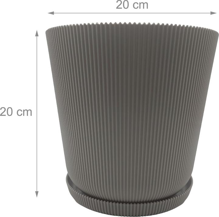 Produktbild Relaxdays Blumentopf Set (20 x 20 cm)
