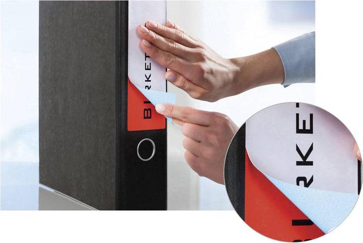 Actual product image Avery Folder labels white