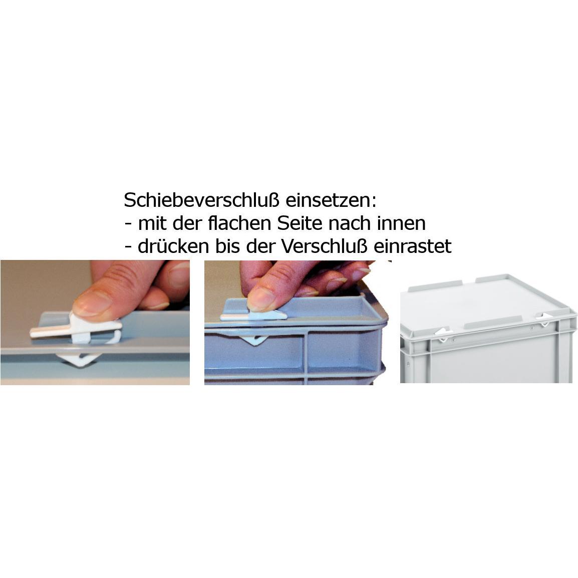 Thumbnail - Alutec, Aufbewahrungsbox, Schiebeverschlüsse für Kunstst